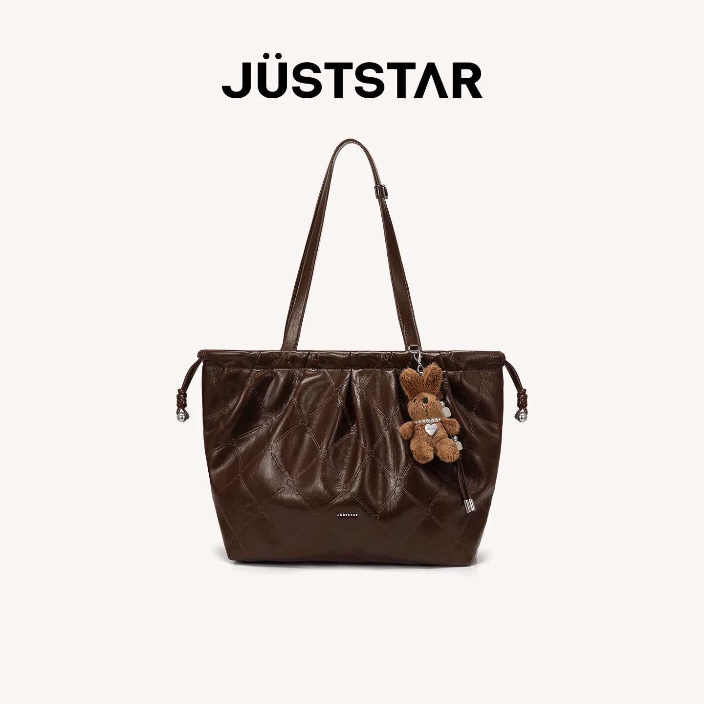 JUST STAR Large Capacity Versatile Shoulder Bag