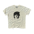 SHIBU Retro Personality Pixel Wind Round Neck Tee
