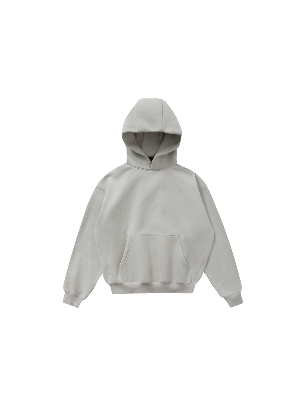 PLUS NO LOGO Vintage Simple Short Wide Hoodie