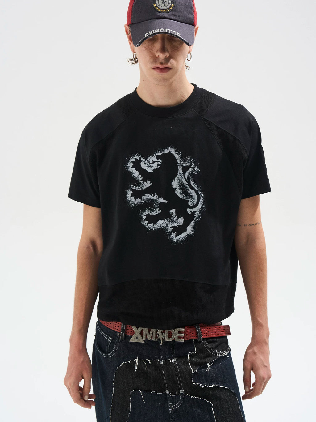 BLINDNOPLAN Direct Injection Printing Casual Tee