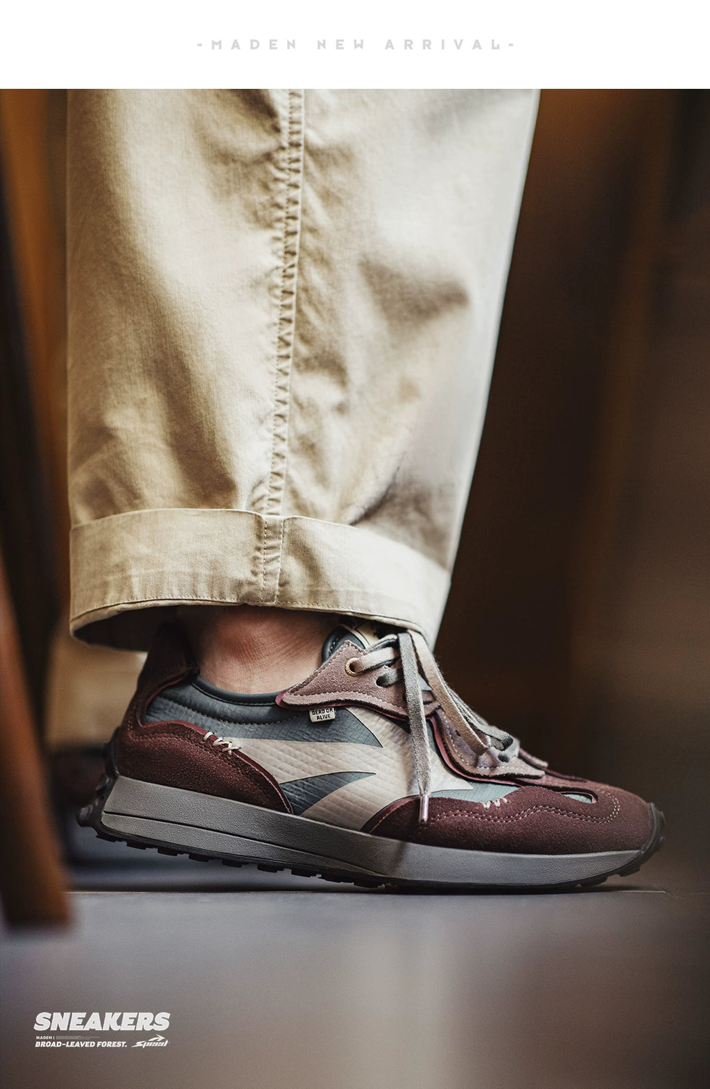 Madden Soft-soled Breathable Thick-soled Retro Casual Shoes