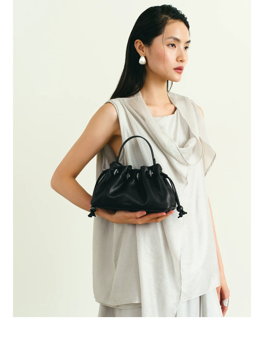 LOSEA Cowhide Strap Shoulder Messenger Bag