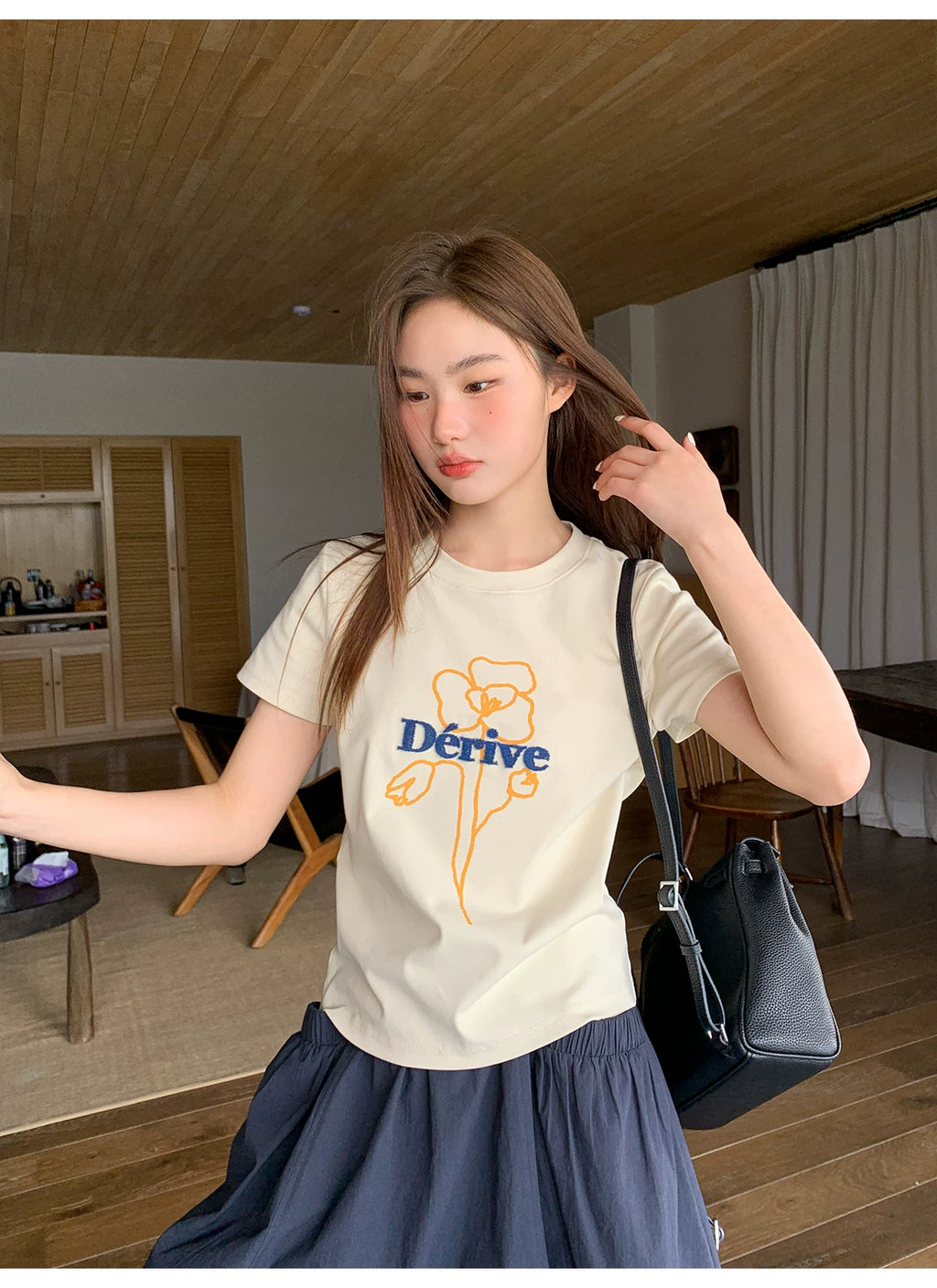 KANO Simple and Thin Shoulder Tee