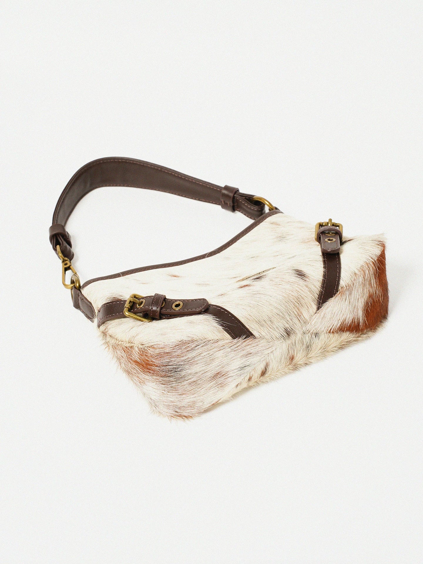 Momogigi Retro Milk Cowhide Premium Underarm Bag