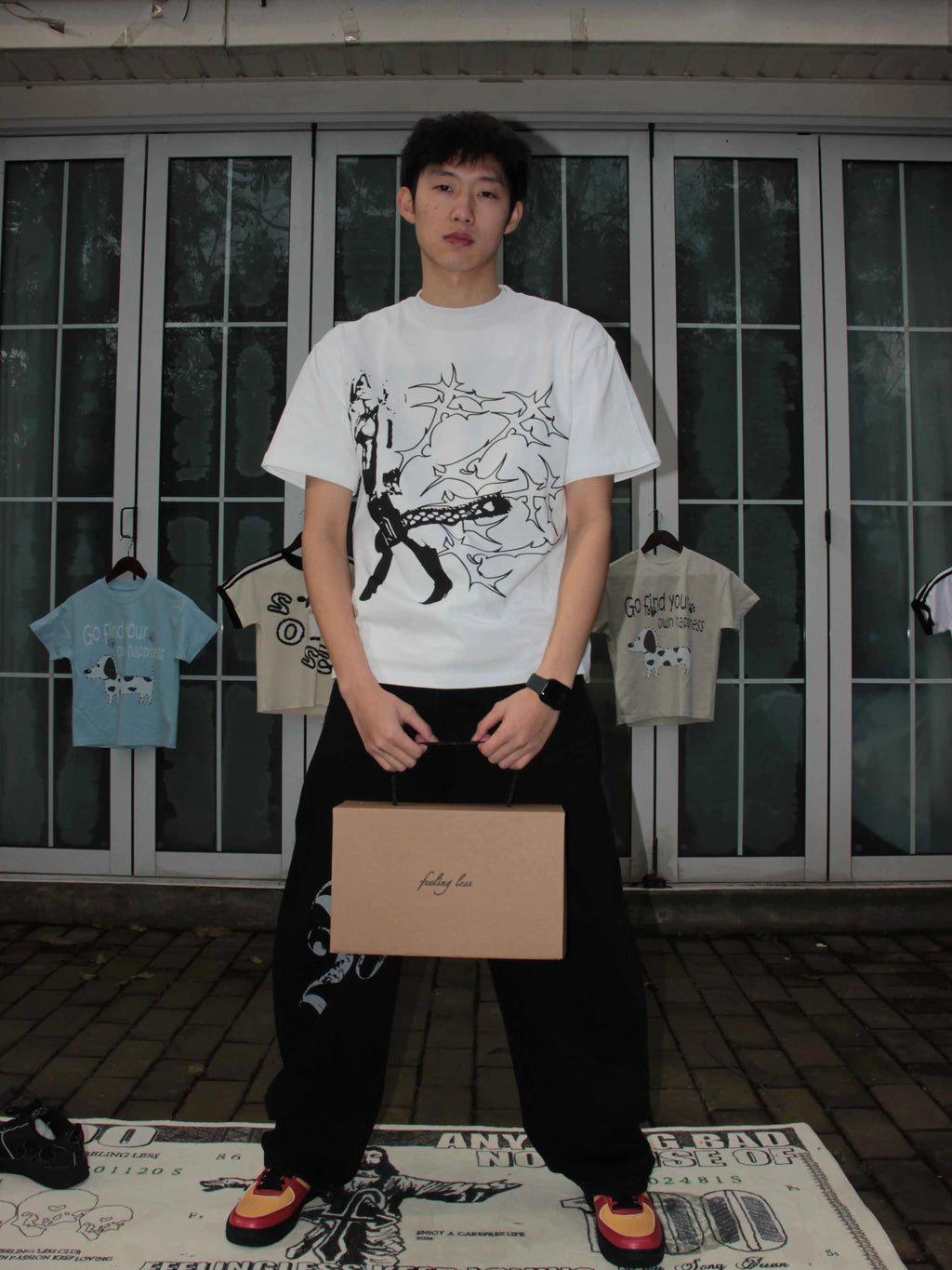 Feeling Less Retro Casual Minimalist Tee