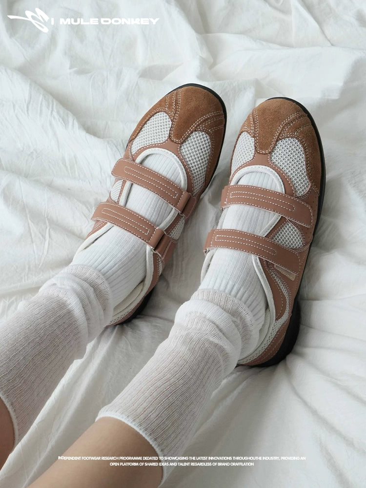 Donkey Casual Hollow Flat Bottom Shallow Mouth Single Shoes
