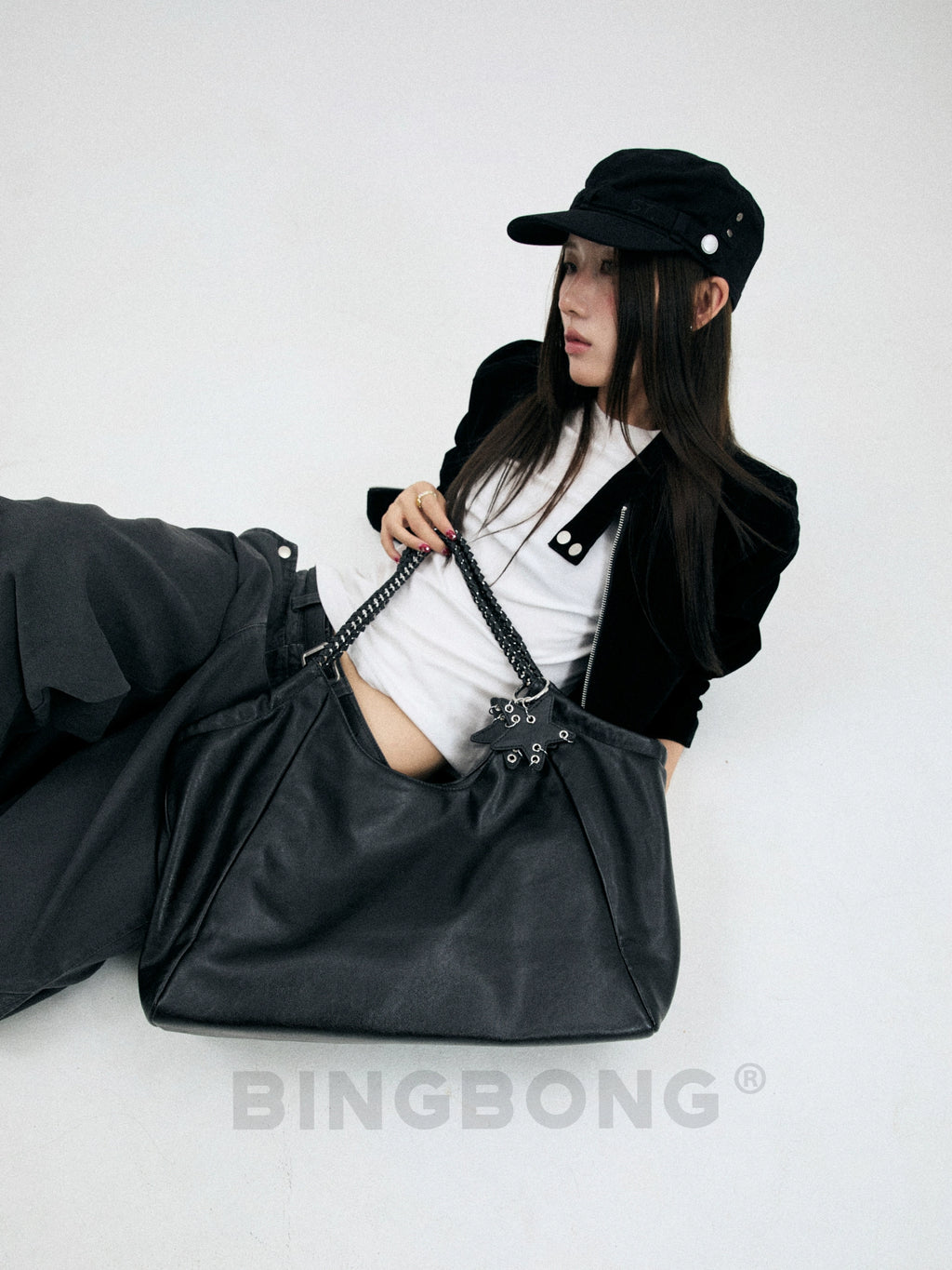 BINGBONG  Star Pendant Large-capacity Commuter Bag