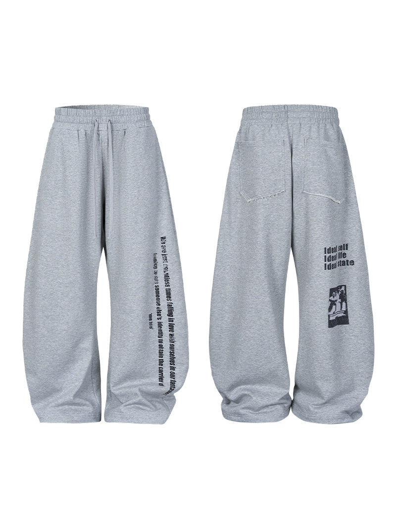 SGW "comfort zone" scimitar silhouette sweatpants