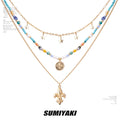 SUMIYAKI Beaded Color Necklace