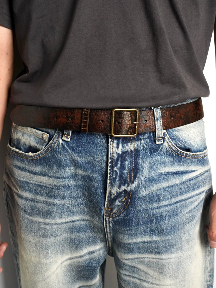 VOWPROGRESS Make Old Burst Crack Belt