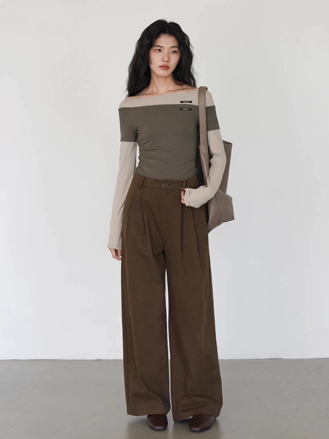 EIGHTHMONTH Skinny Straight Loose Casual Pants