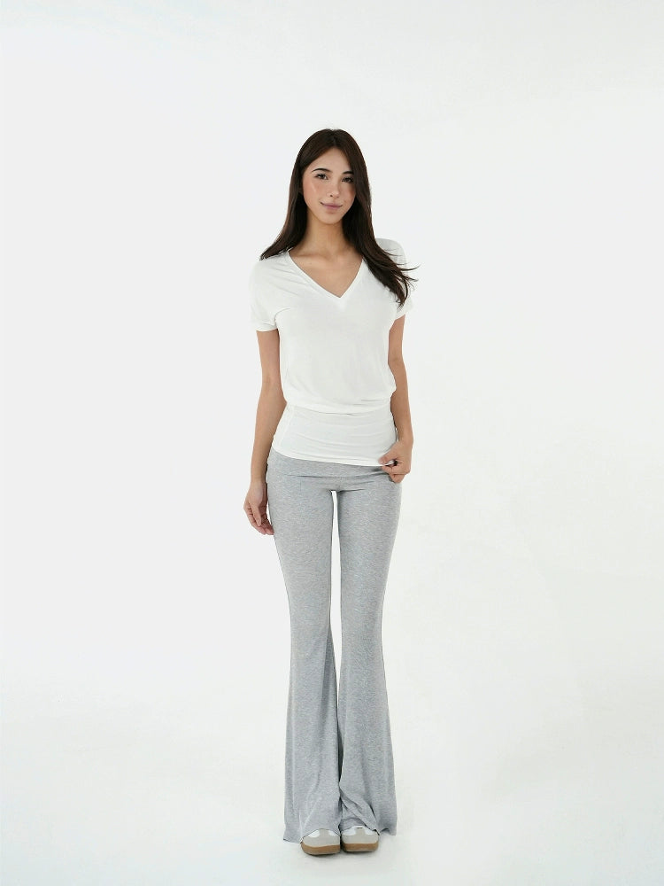 Jim Kennet Cuffed Waist Knitted Pants