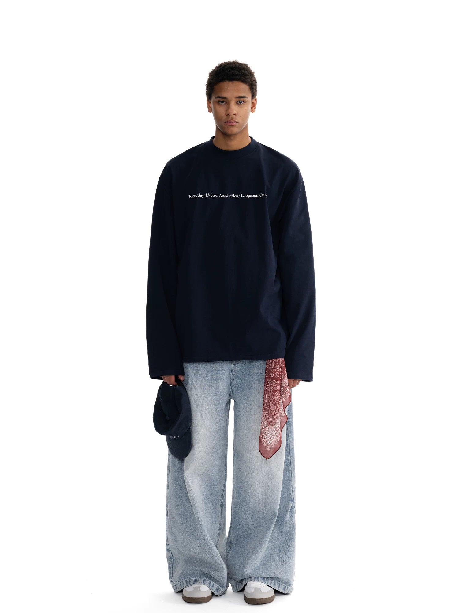 Loopsoon One-President Printing Simple Premium Versatile Long Sleeve