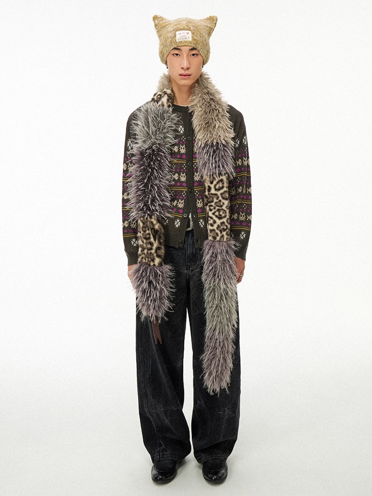 PHYS Natural Gradual Change Smart Cute Wool Cat Ear Hat