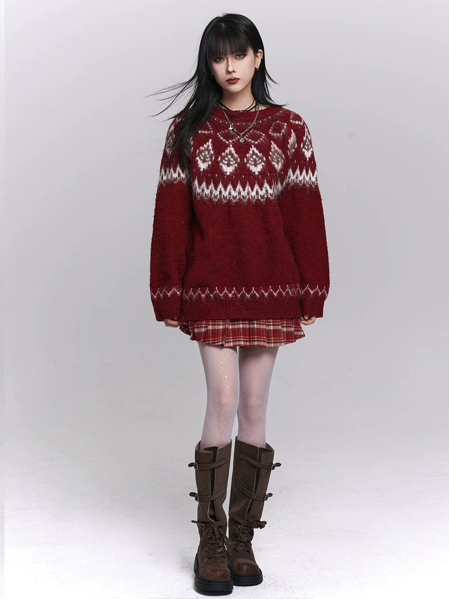 Ladyghost Korean Lazy Casual Sweater
