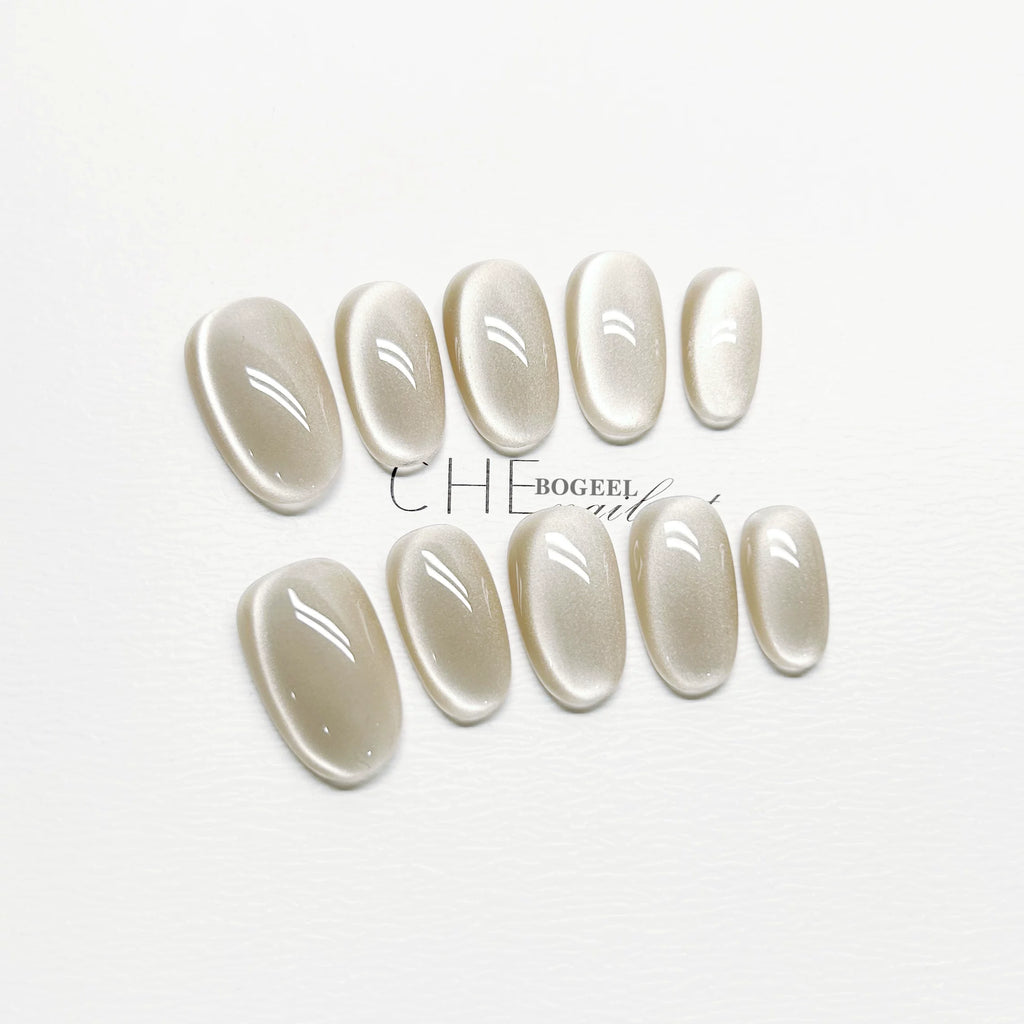 BOGEEL Solid Color Handmade Cat Eye Wear Armor