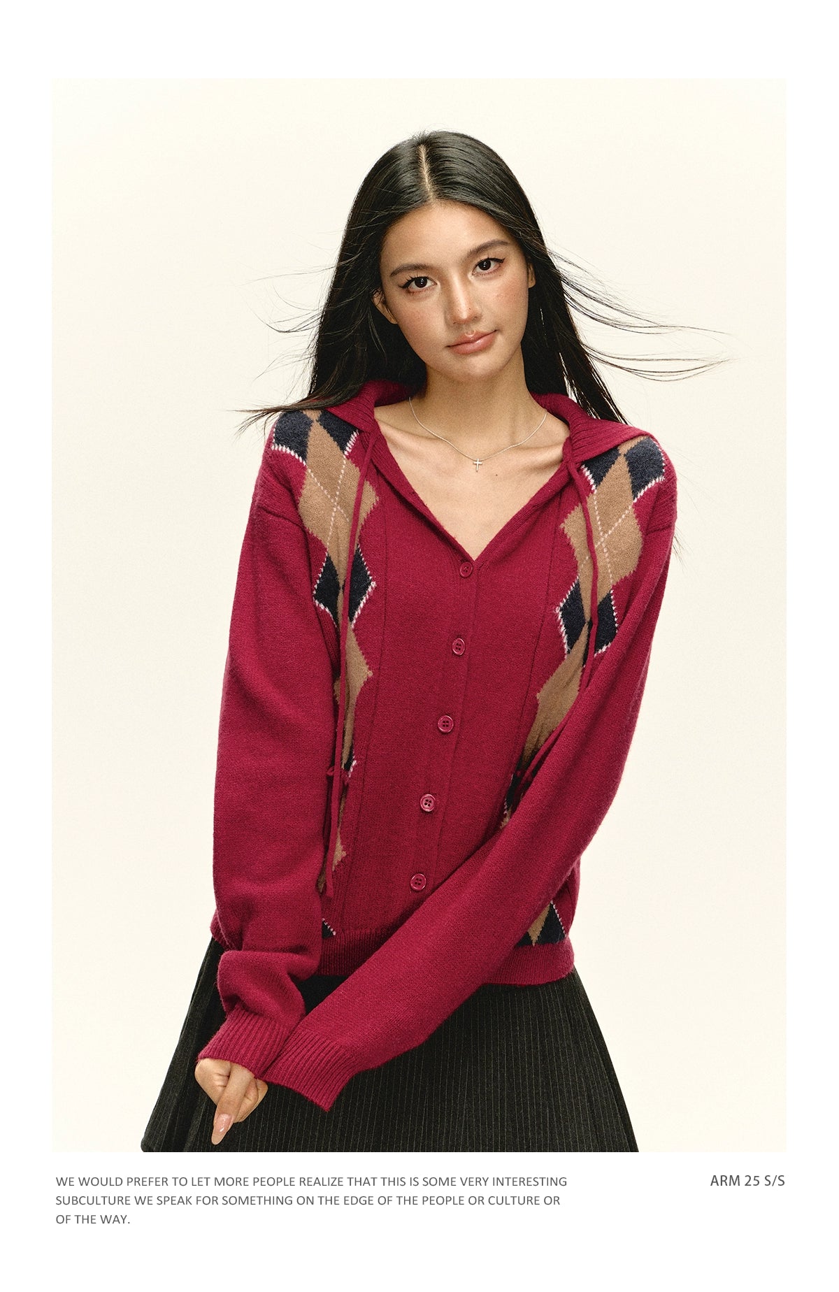 Ariseism Greene Sweater Cardigan