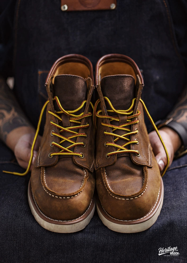 Madden Top Layer Cowhide Retro Square Head Leather Martin Boots