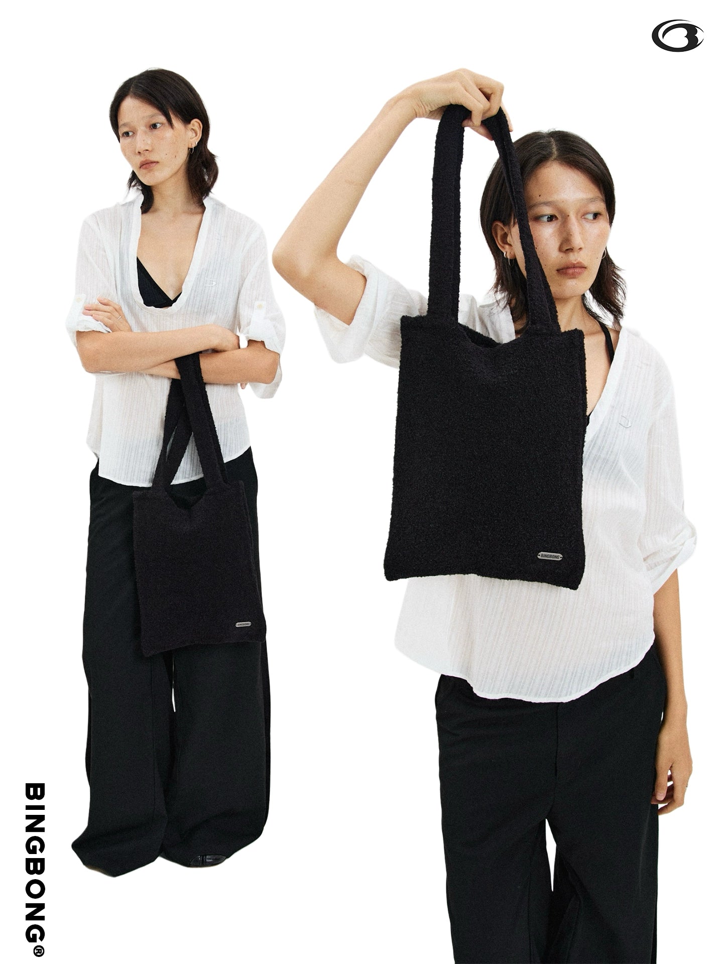 BINGBONG Korean Retro Handbag