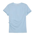 XUJING Crew Neck Shoulder Versatile Skinny Tee