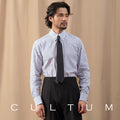 CULTUM French Cufflink Striped Shirt