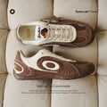 OLDORDER Retro Color Matching Casual Shoes