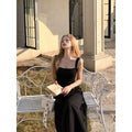 Barb Chill Waist Knitted Suspender Skirt