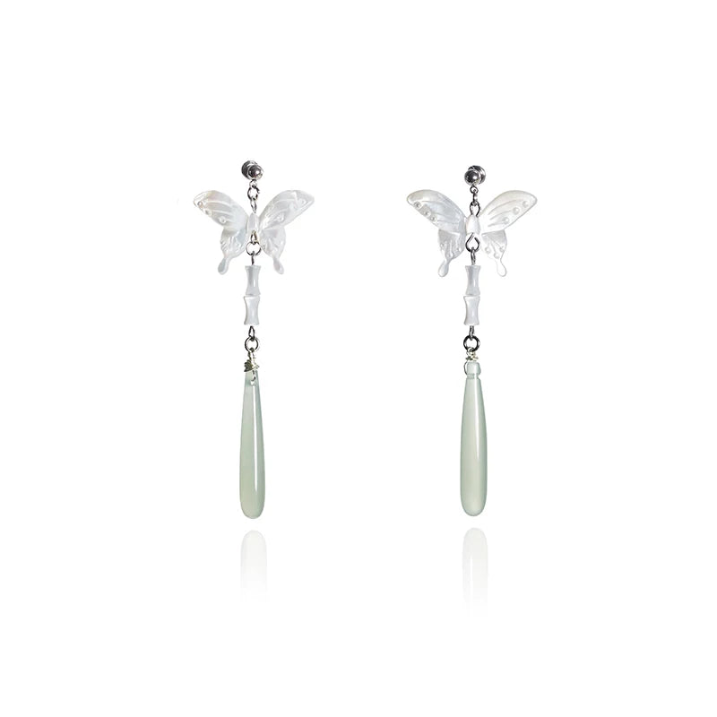 NO SOLUTION Premium Butterfly Earrings