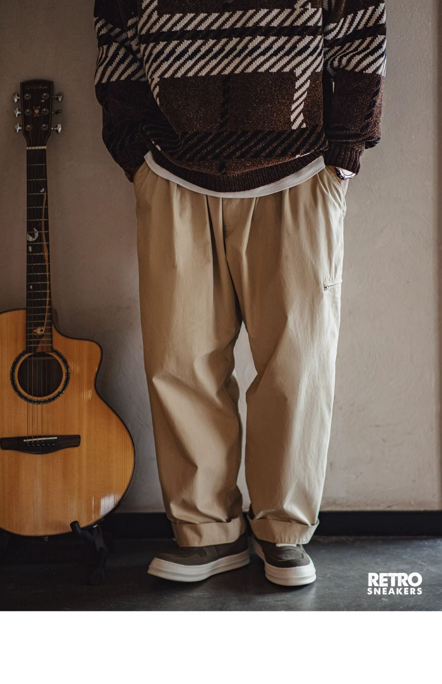 Madden thick-soled upturned leather board shoes