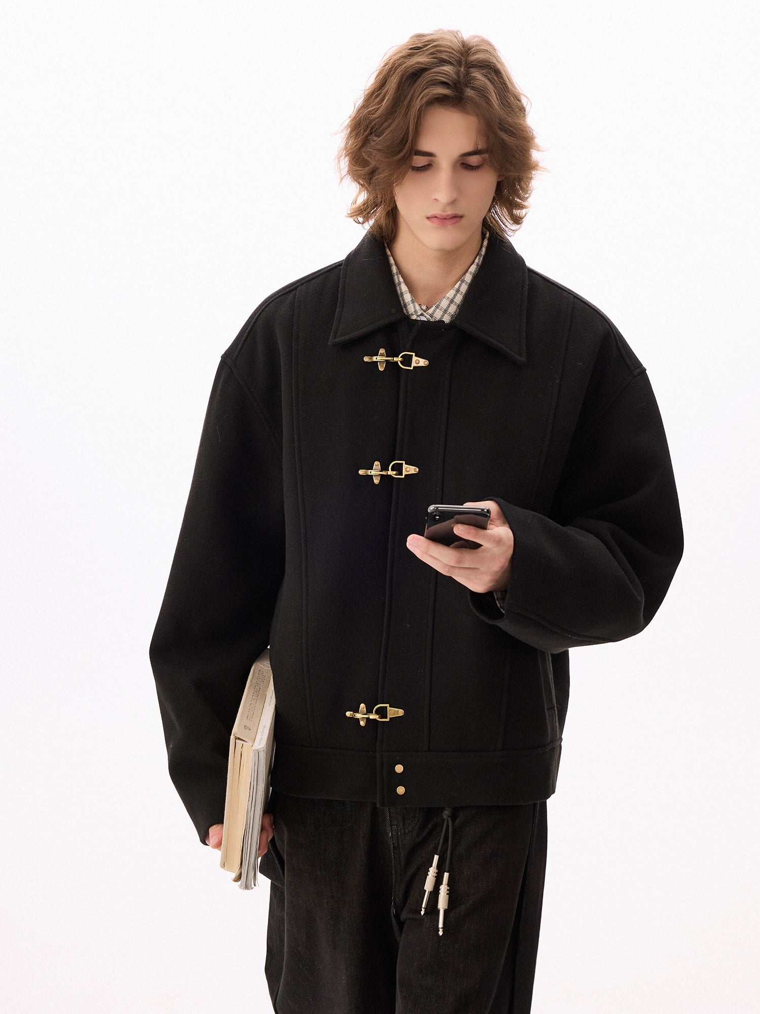 CHOR Premium Plane Buckle Short Jacket