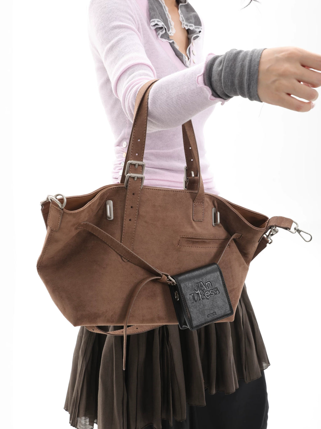 JANDRESS multi-form modern large-capacity tote bag