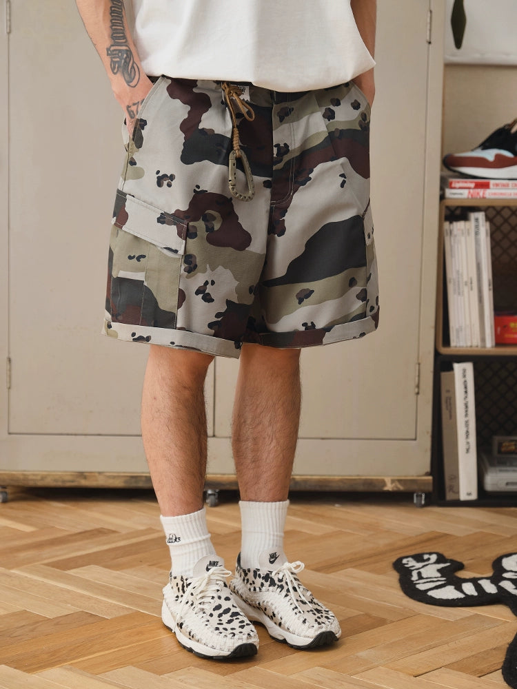 Battles Camouflage Hook Shorts Capris