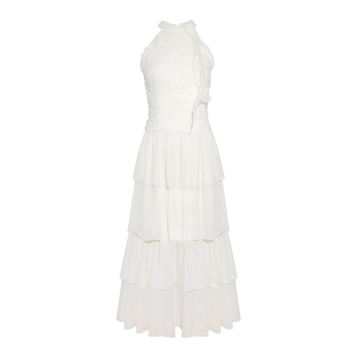 Wildberry Neck Waist Temperament Dress