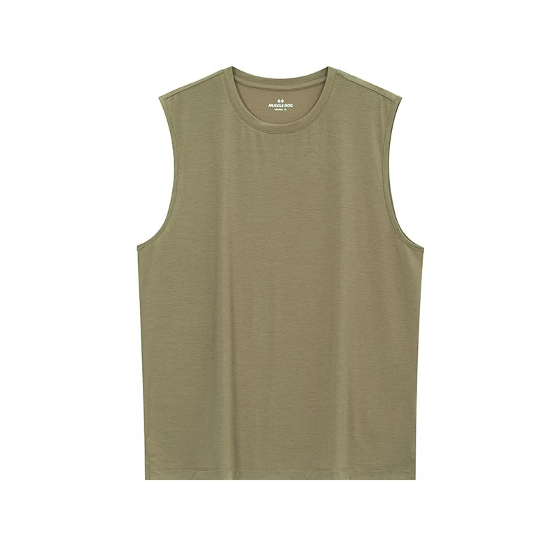 MUSCLEDOG | Quick-Dry UPF 50+ Sleeveless Training Tank Top