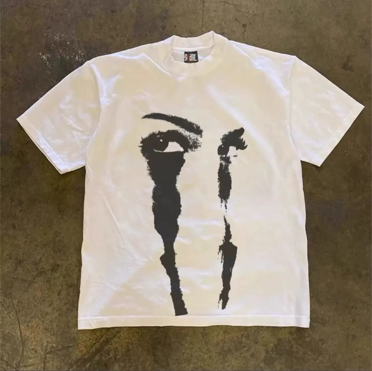UPUPXIA Loose Casual Niche Tee