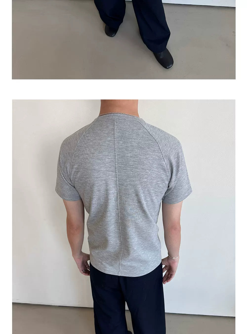 Anniehall Shoulder Sleeve Ice Breathable Quick Drying Tee