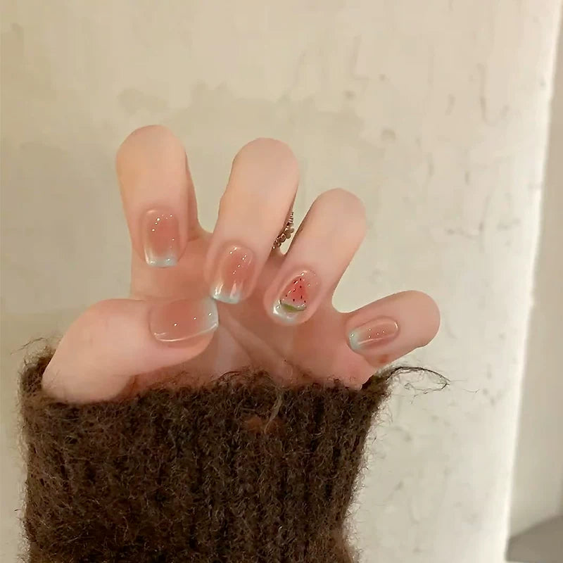 CoCo Handmade Blush Ombre Short Nails