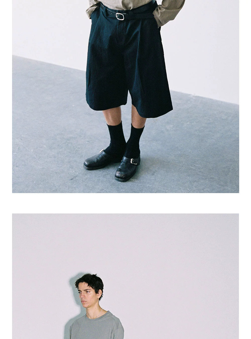 Anniehall Washed Textured Blockbuster Shorts