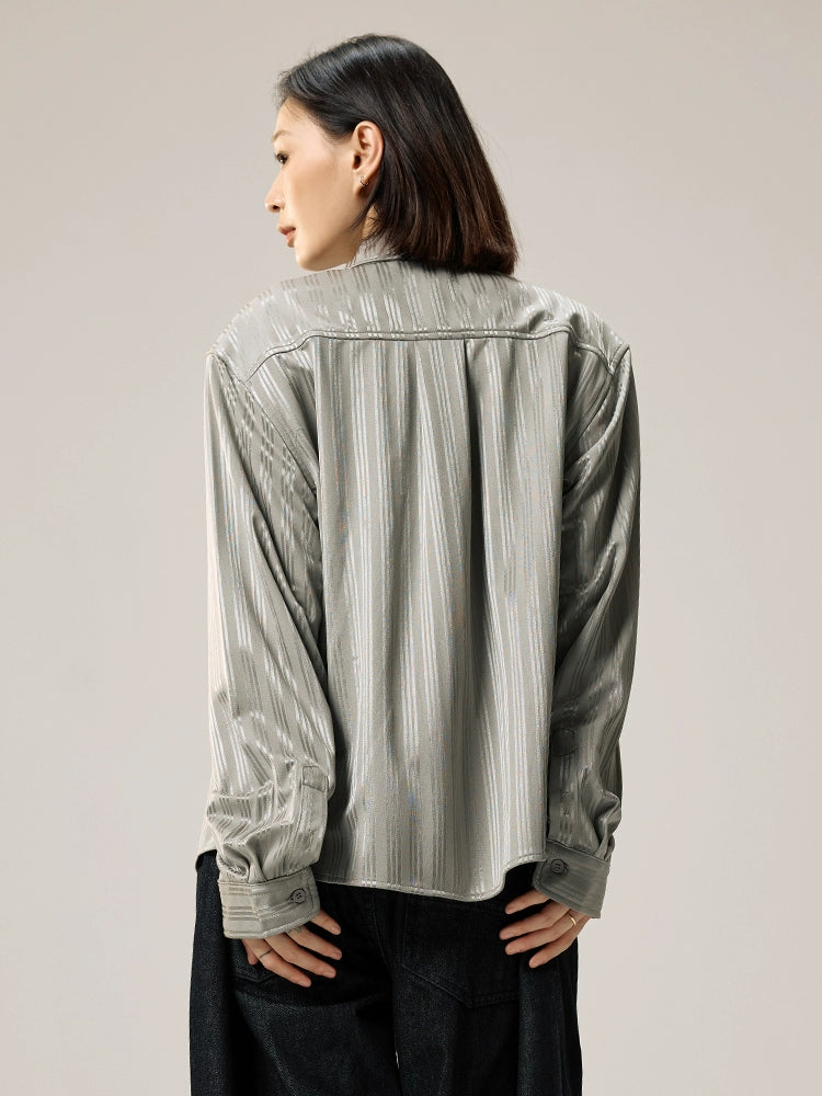 Remedy Silk Striped Shirt