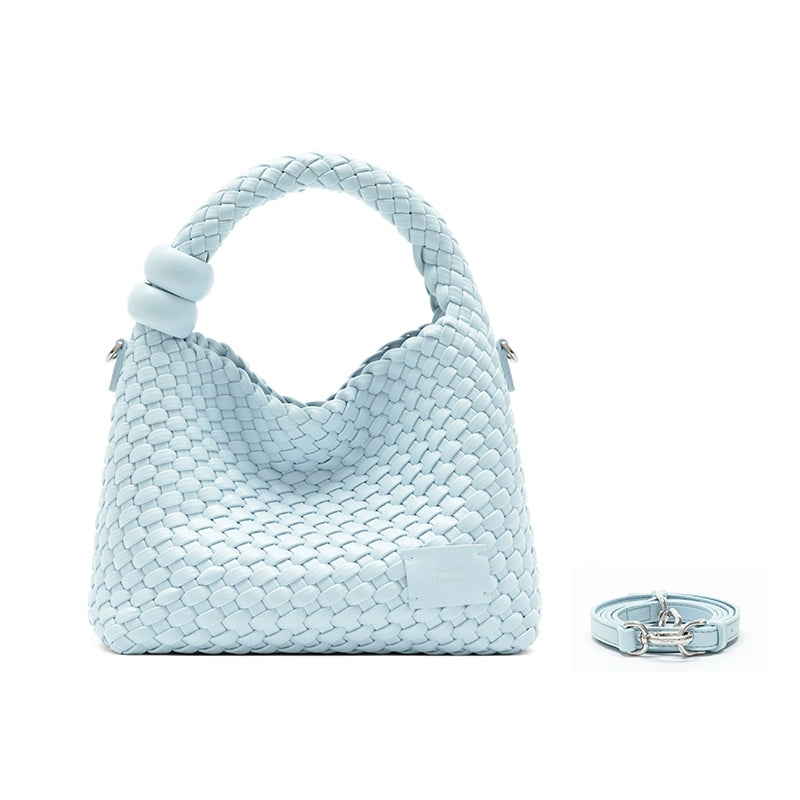 MUVA Woven Holiday Bead Small Bag