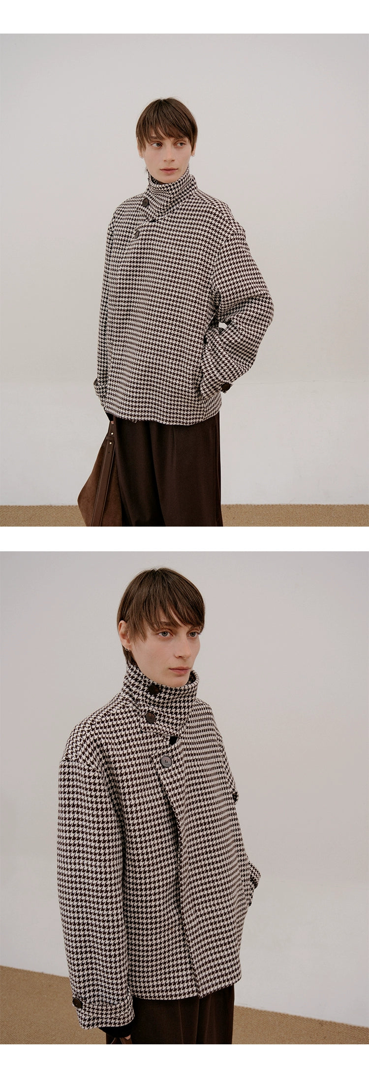 COLN Thousand Birds Short Coat Jacket