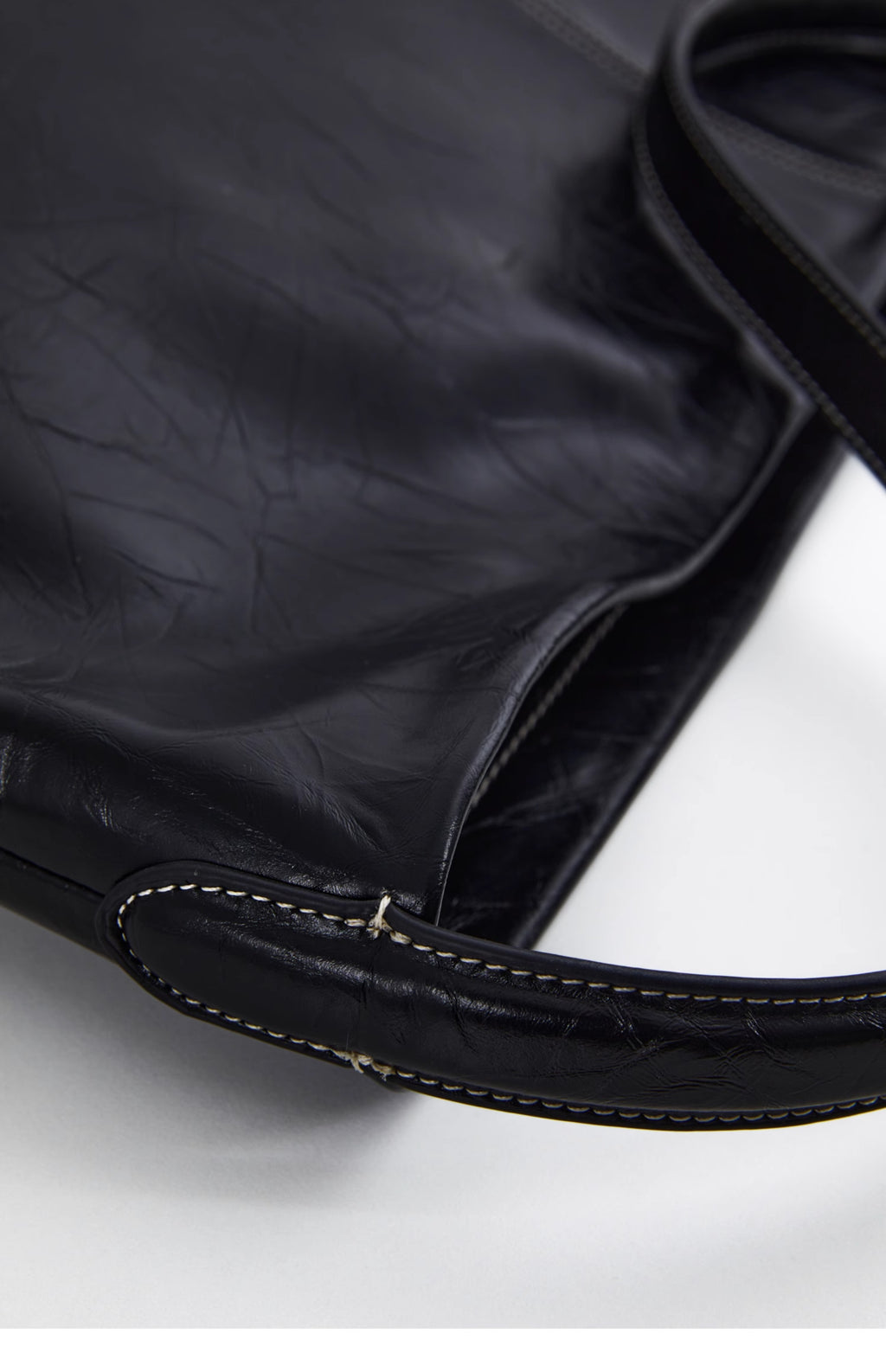 DirtySix Cow Leather Jill big pocket cowhide soft leather tote bag