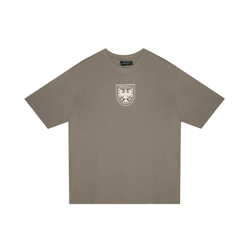 INNERSECT Classic Logo Printing Loose Tide Tee
