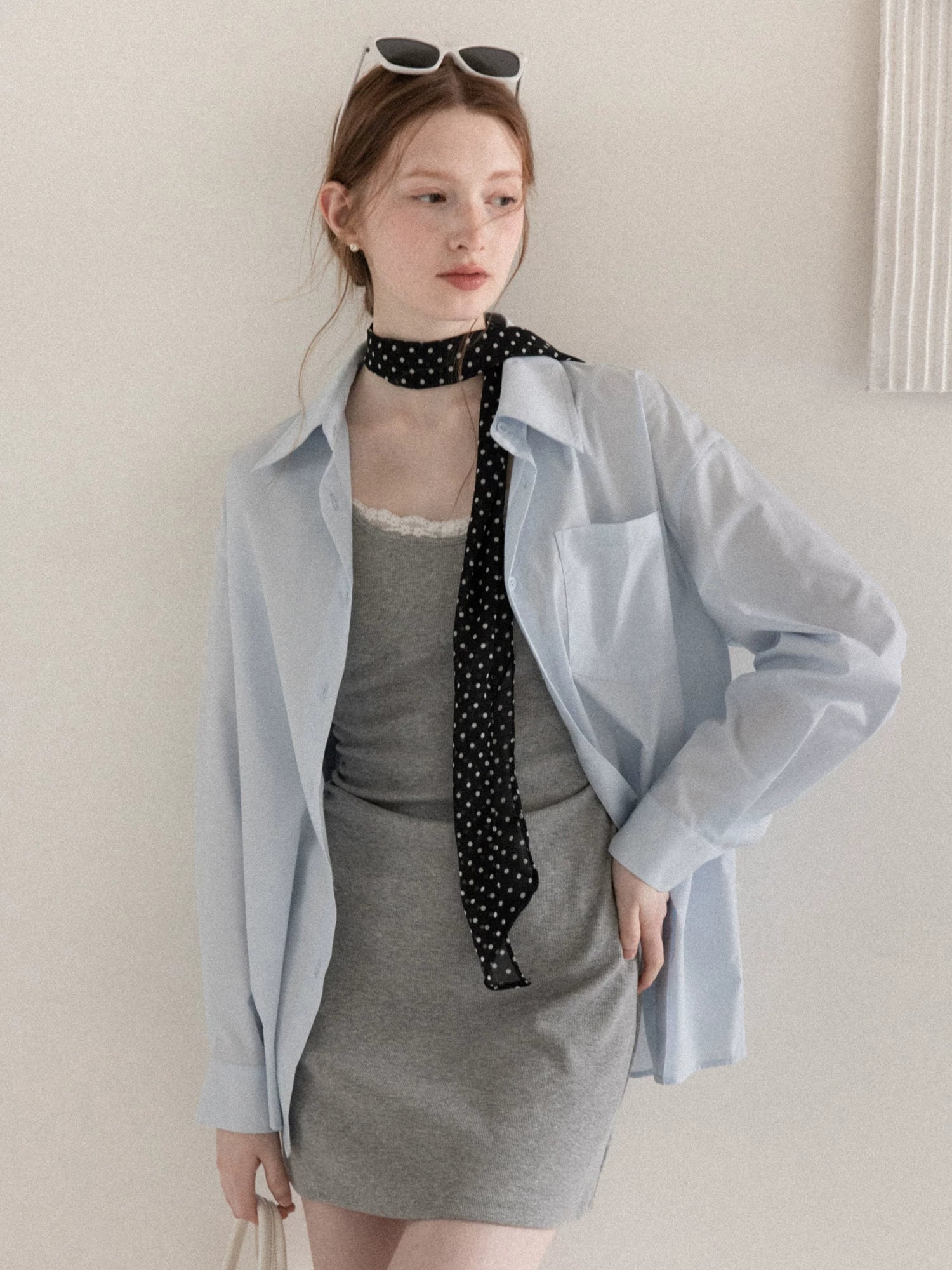 Cantonstory Sleeveless Waist Suspender Dress