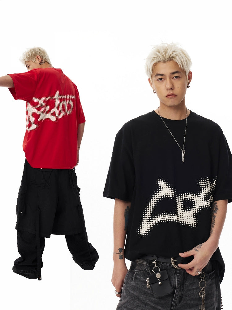 CoosRetro Retro Logo Print Cool Sports Tee