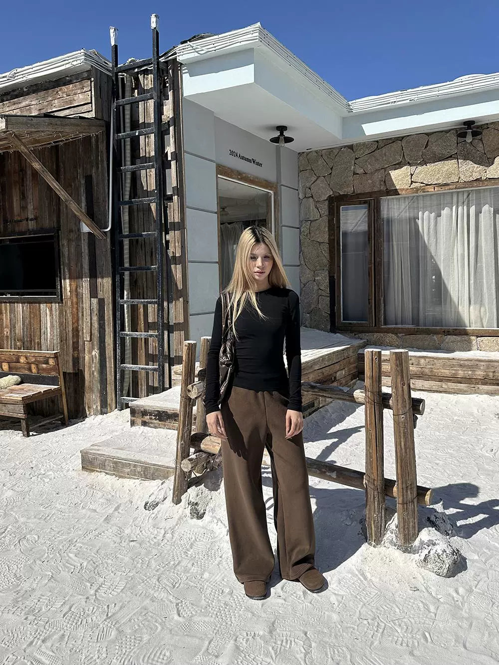 Audwyn Loose Drawstring Versatile Scimitar Sweatpants