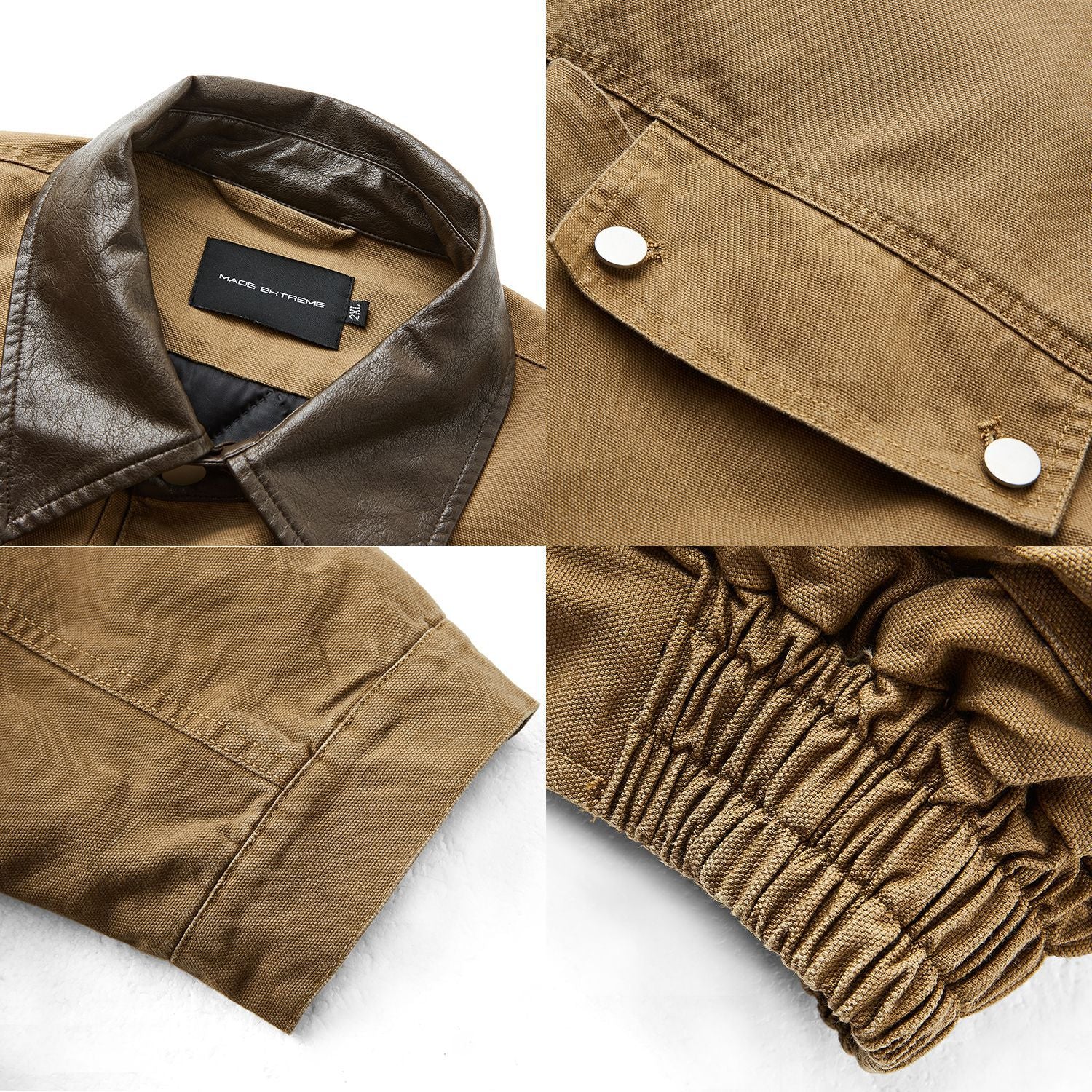 MADEEXTREME Lapel short wide thickened jacket