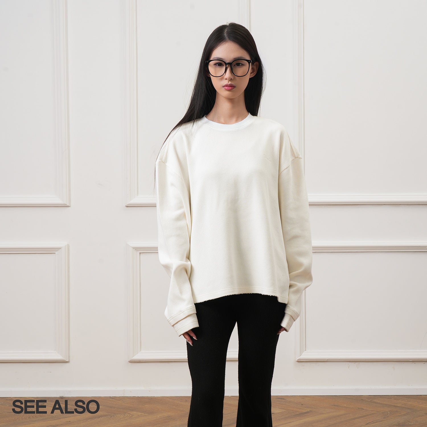 SEE ALSO Waffle Old Money Minimalist Relaxation Warm Versatile Long Sleeve