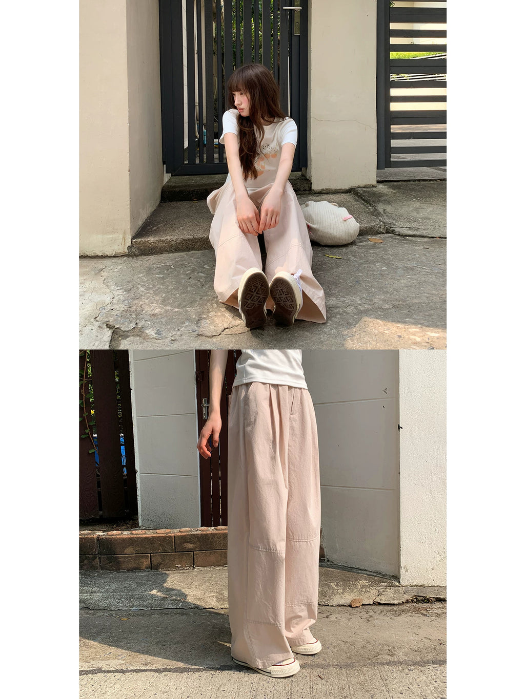 KANO Elastic Waist Slacks