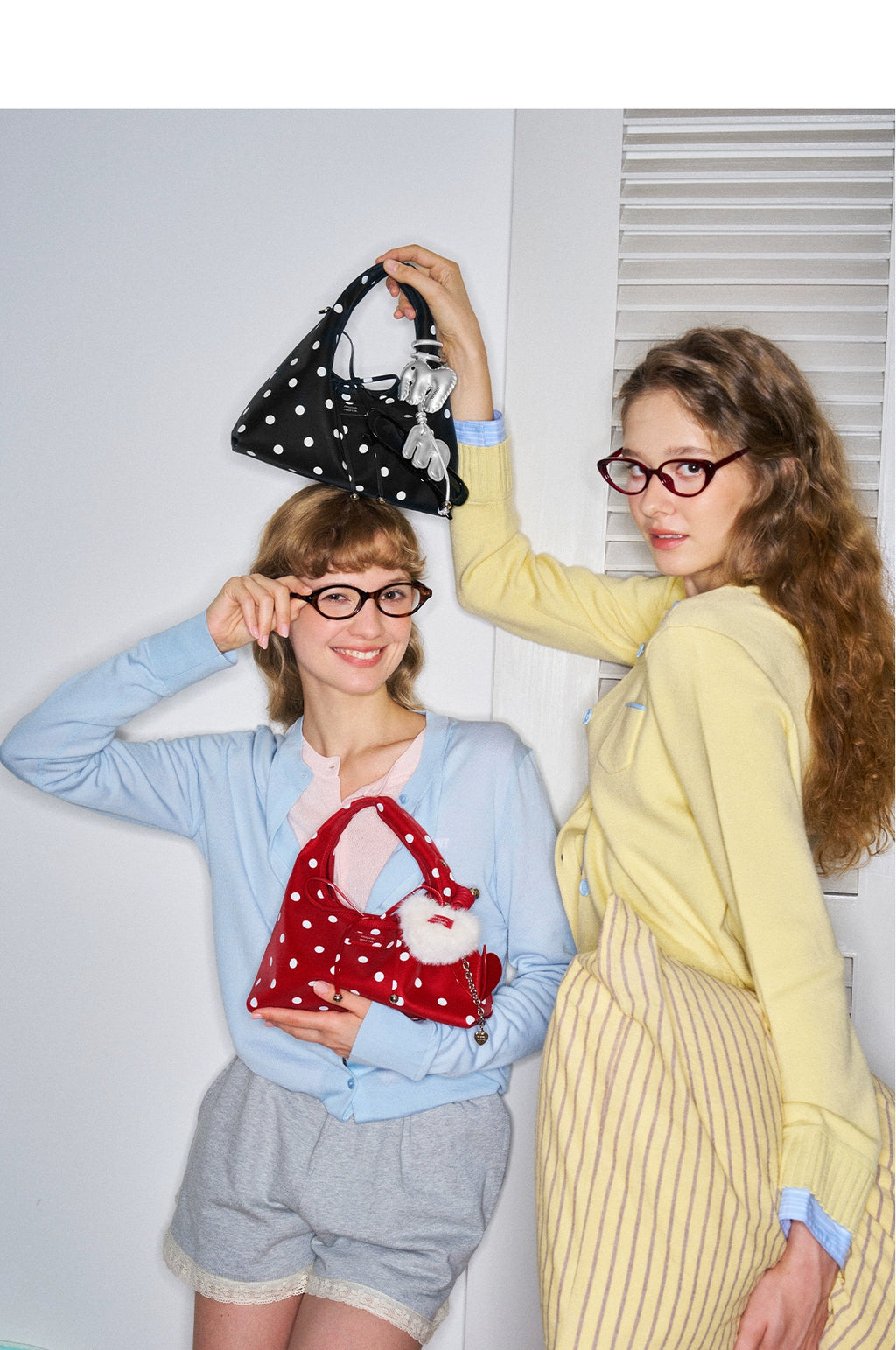 MUVA Bobo Dot Vintage Tote Bag